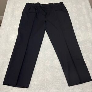 Men’s Lauren Ralph Lauren Total Comfort 100% Wool Dress Pants Pleated Navy 40x27